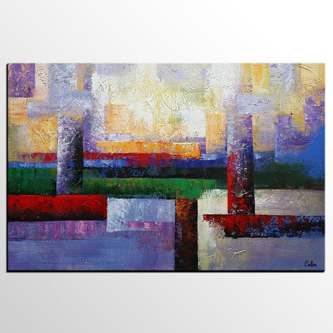 Modern Art, Art for Sale, Abstract Artwork, Contemporary Wall Art, Abstract Art Painting-Silvia Home Craft