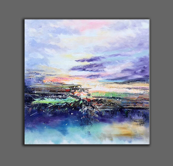 Modern Paintings for Bedroom, Acrylic Paintings for Living Room, Simple Painting Ideas for Living Room, Large Wall Art Ideas for Dining Room, Acrylic Painting on Canvas-Silvia Home Craft