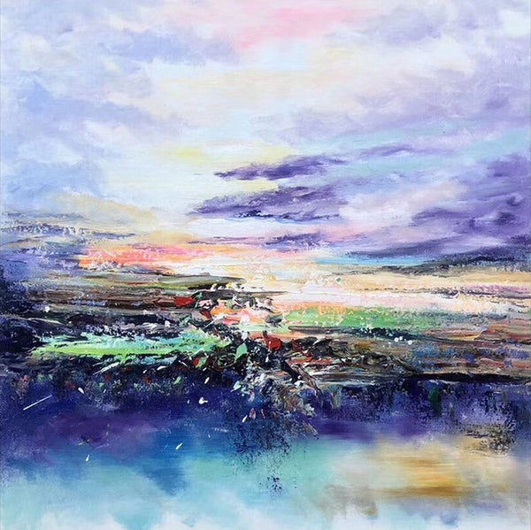 Modern Paintings for Bedroom, Acrylic Paintings for Living Room, Simple Painting Ideas for Living Room, Large Wall Art Ideas for Dining Room, Acrylic Painting on Canvas-Silvia Home Craft