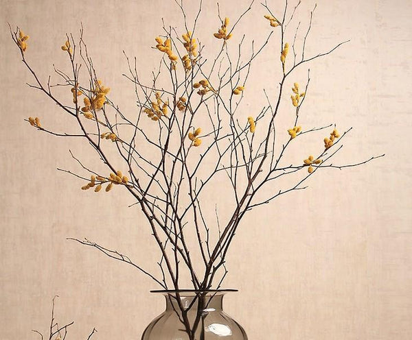 Myrtle Twigs, Handmade Artificial Flower, Natural Decorations, Flower Arrangement-Silvia Home Craft